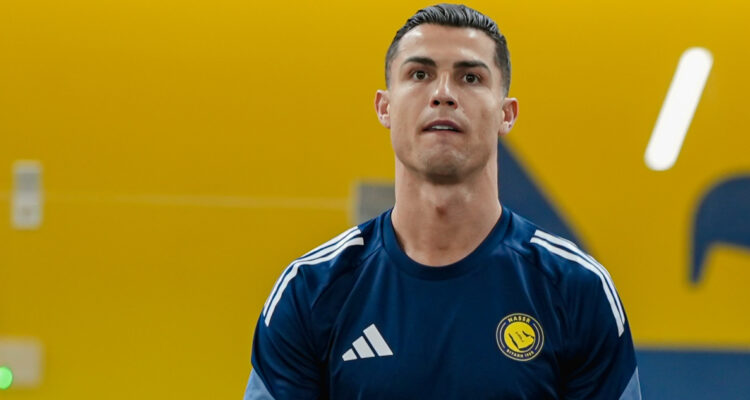 Cristiano Ronaldo entrenando en el Al Nassr