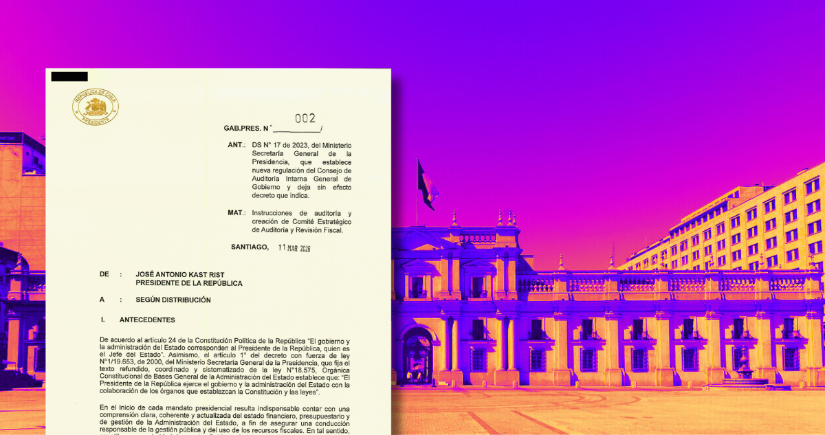 Así se va a realizar la Auditoría al Gobierno Central anunciada por el presidente José Antonio Kast