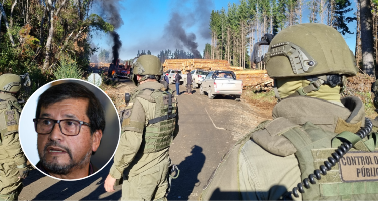 Delegado Toro atribuye violencia en Arauco al robo de madera: "Se instrumentalizó la causa mapuche"