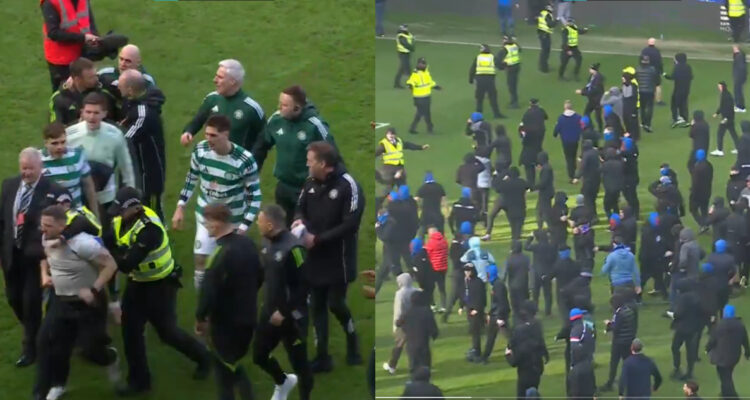 Derbi escocés entre Celtic y Rangers en Ibrox Stadium