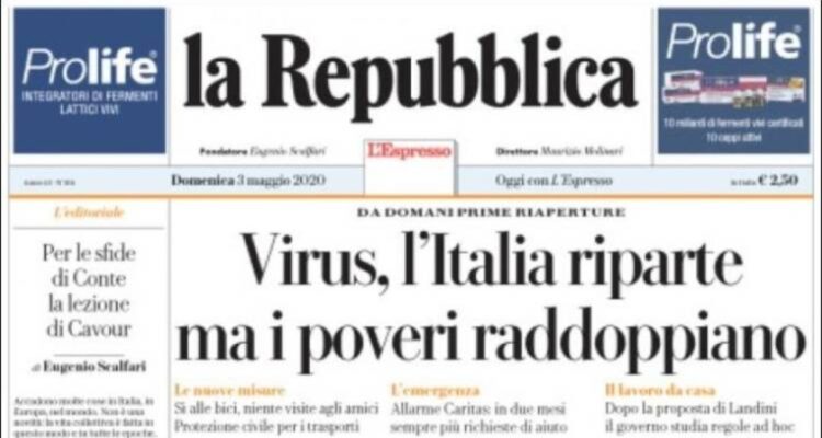 Familia Agnelli vende diario "La Repubblica" y casi toda la editorial GEDI al grupo griego Antenna