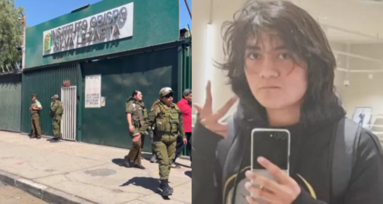 Dictan prisión preventiva a joven que asesinó a inspectora en colegio de Calama