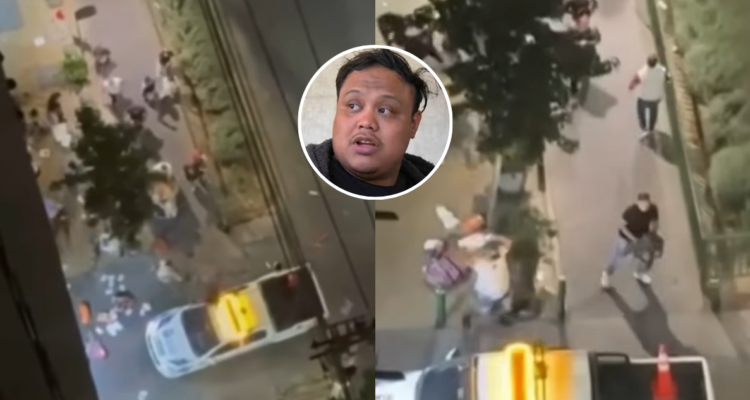 Diputados RN piden expulsión de extranjero que lanzó cilindro de gas a funcionario municipal en la RM