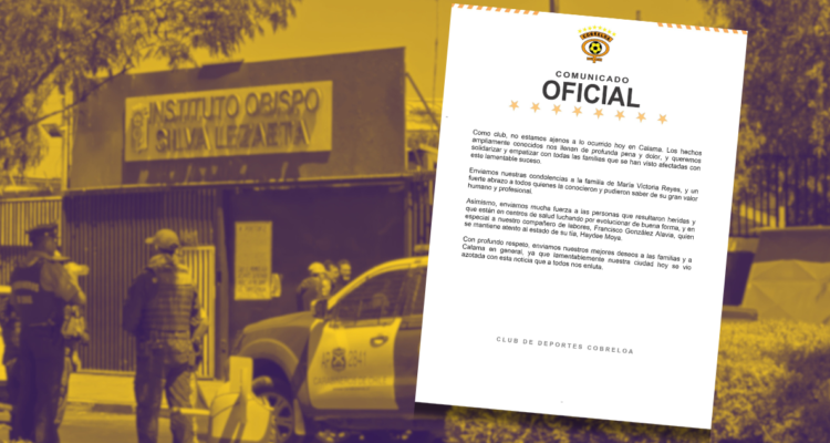 Tragedia en colegio de Calama impacta a Cobreloa: paradocente herida es tía de trabajador del club