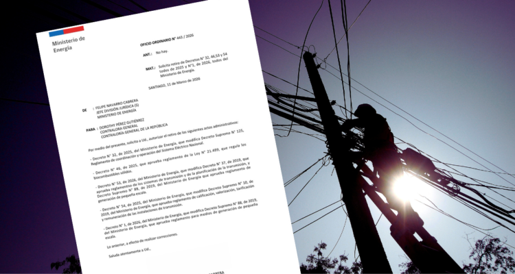 Sigue retiro de decretos de administración Boric desde Contraloría: Energía deja sin efecto 5 normas