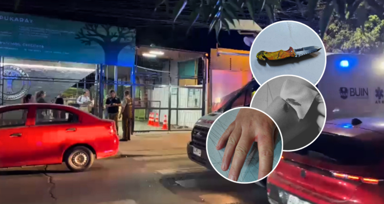 Tres funcionarias son atacadas con arma blanca en colegio con sistema 2x1 en Buin