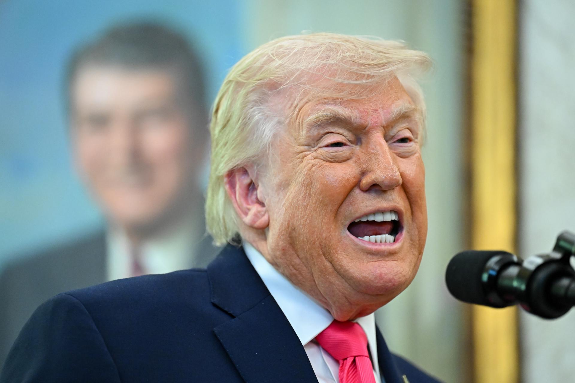 El presidente de EEUU, Donald Trump
