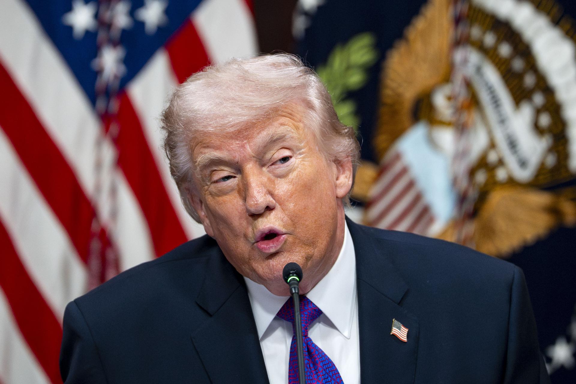 El presidente de EEUU, Donald Trump