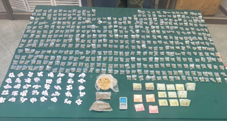 Dos detenidos en operativo policial en Quilicura: incautan arma de fuego, municiones y droga