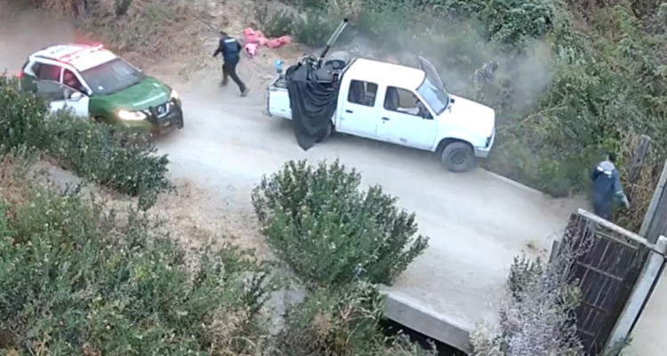 Dos detenidos por asalto en Paine: persecución terminó a metros de propiedad del presidente Kast
