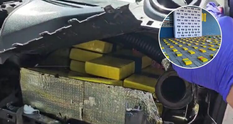 Descubren a banda que trasladaba 136 kilos de droga desde Arica al Bío Bío: hay 4 detenidos