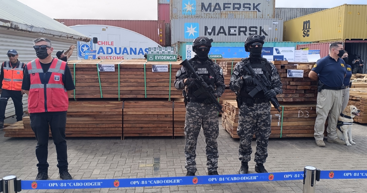 Droga incautada en puerto de Arica