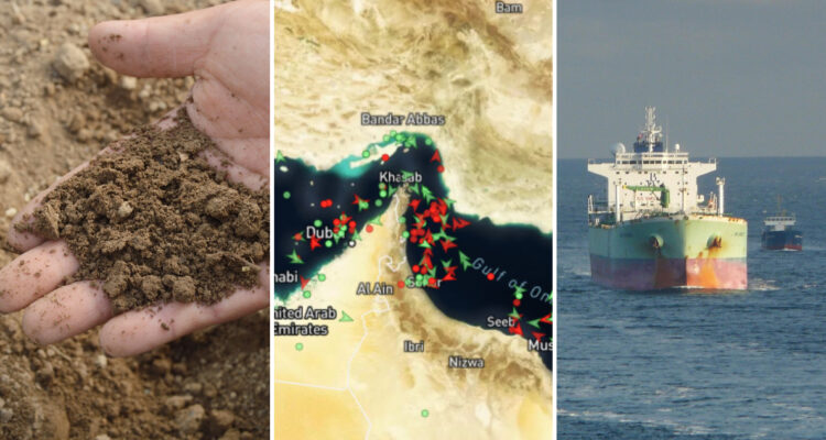 El cierre del estrecho de Ormuz también golpea la oferta de fertilizantes y amenaza al comercio global