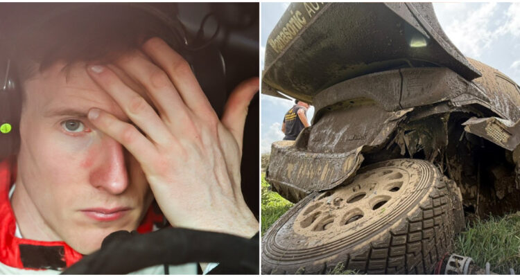 Elfyn Evans en abandono en WRC Rally Kenya 2026