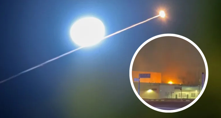 Ataque a consulado de EEUU en Dubai. Y foto de contexto de misil.