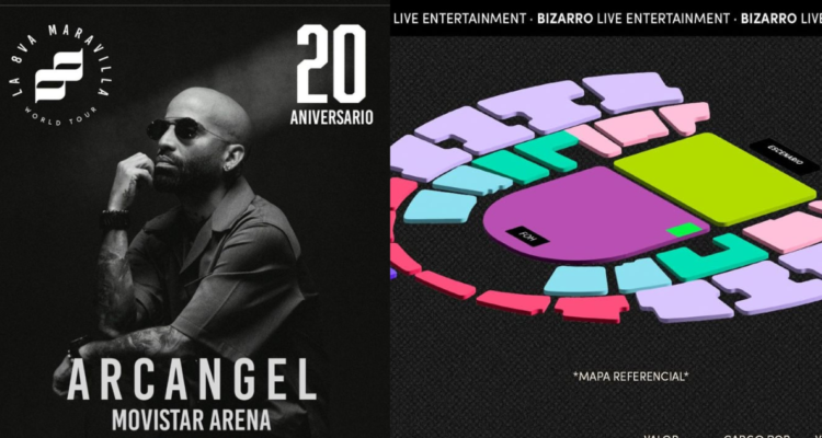 Venta inicia hoy: revisa precios y dónde comprar entradas para concierto de Arcángel en Chile