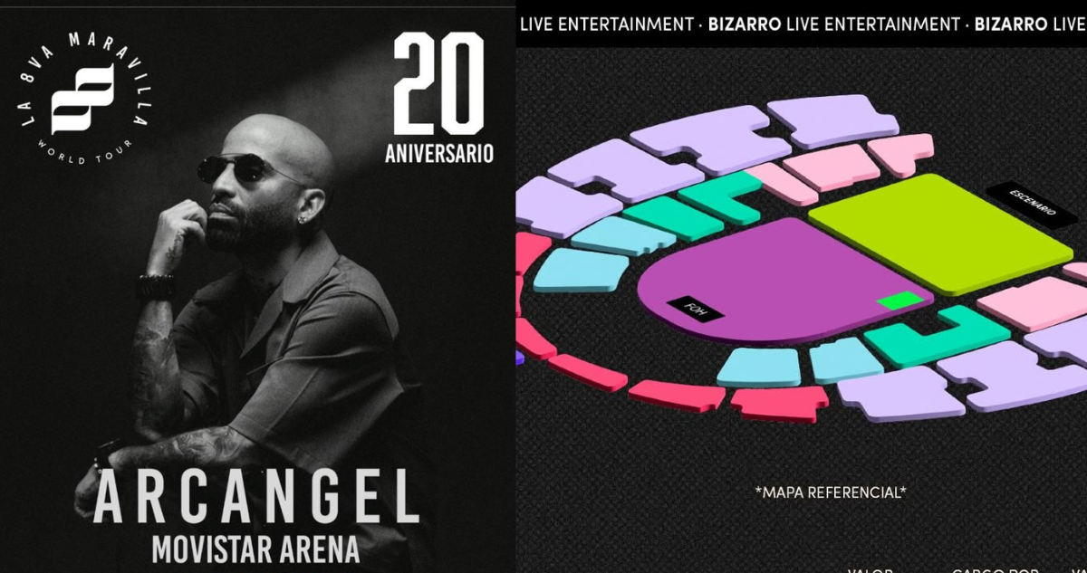 Venta inicia hoy: revisa precios y dónde comprar entradas para concierto de Arcángel en Chile