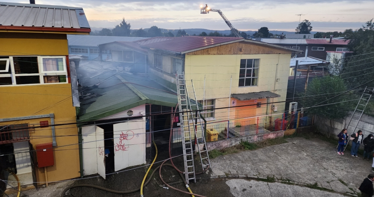 Escuela para ciegos de Valdivia sigue en las mismas condiciones a tres años de incendio