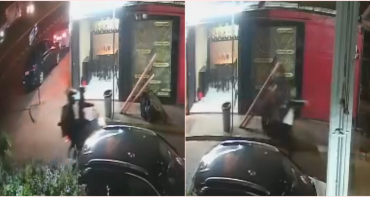 VIDEO | Cámara registró cómo un PDI baleó a ladrones para frustrar asalto en Estación Central