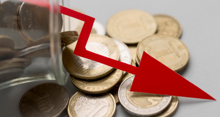 Estado quebrado. Estado en quiebra. Estado en default.