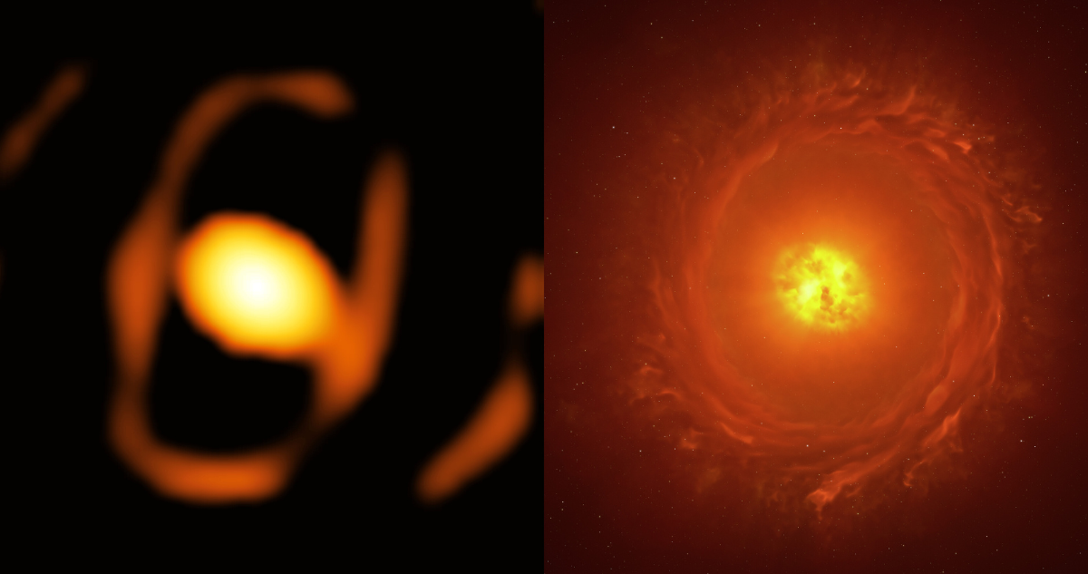 Captan nuevas pistas para descifrar enigma de WOH G64, una estrella que se resiste a morir