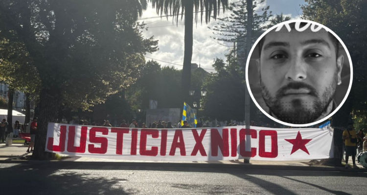 Familia y clubes marchan en Valparaíso por justicia para Nicolás Vidal y piden ley con su nombre