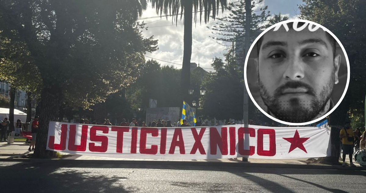Familia y clubes marchan en Valparaíso por justicia para Nicolás Vidal y piden ley con su nombre