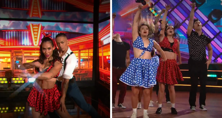 Vale Roth y Cony Capelli en ‘Fiebre de Baile’ con vestuarios iguales