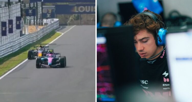 Franco Colapinto fue advertido por obstaculizar a Verstappen en GP de Japón de Fórmula 1.