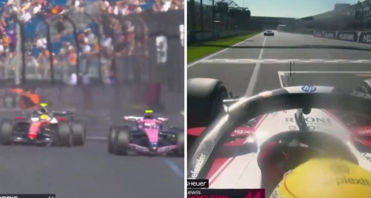 Hamilton evitó choque con Colapinto en Fórmula 1.