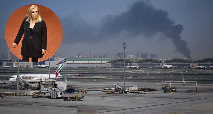 Pamela Jiles revela crítica situación de su nieto en Dubai: “Está en medio de un bombardeo”