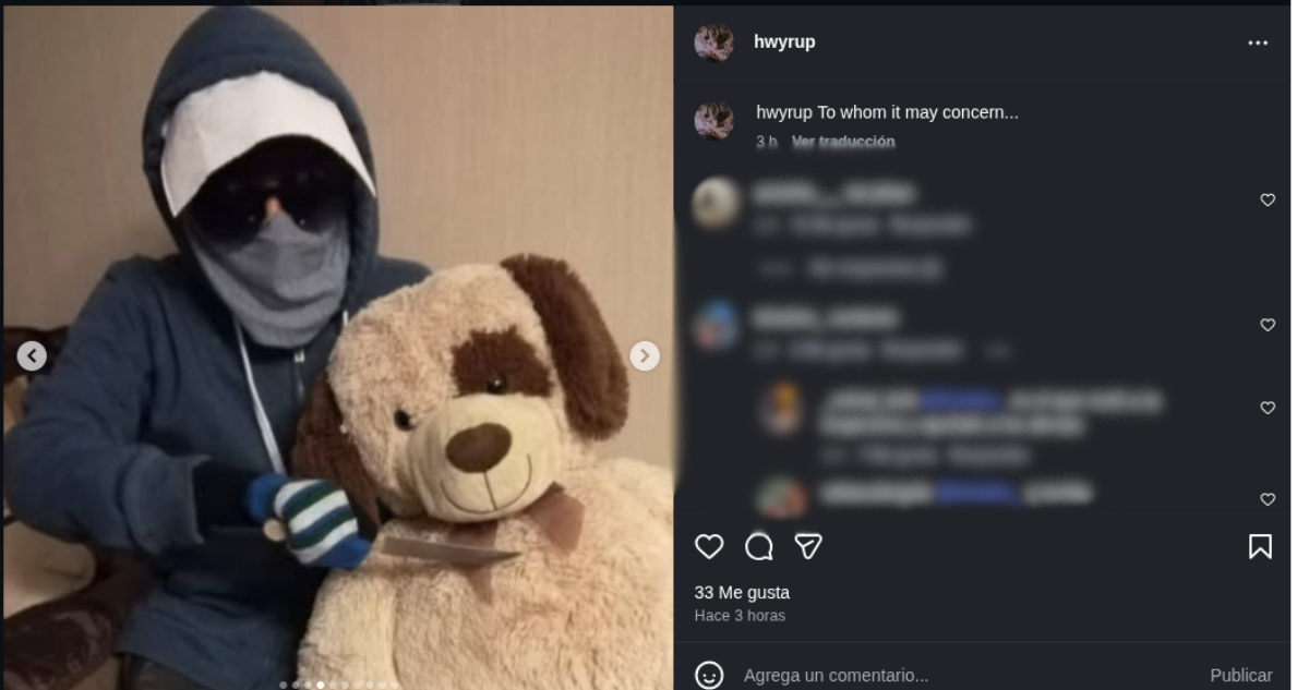 "Ataque en el Instituto Lezaeta": Las "pistas "dejadas por el presunto autor de ataque en Calama