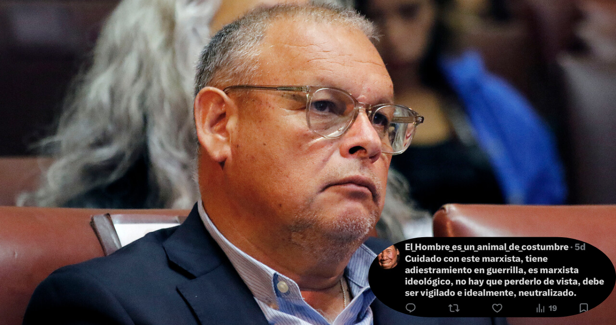 “Debe ser vigilado y neutralizado”: Gobernador Mundaca ingresa denuncia por amenazas de muerte