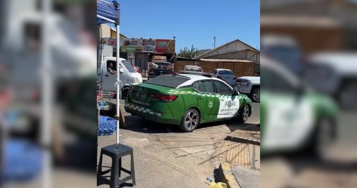 Ataque armado en feria libre de Coquimbo deja a una persona herida a bala