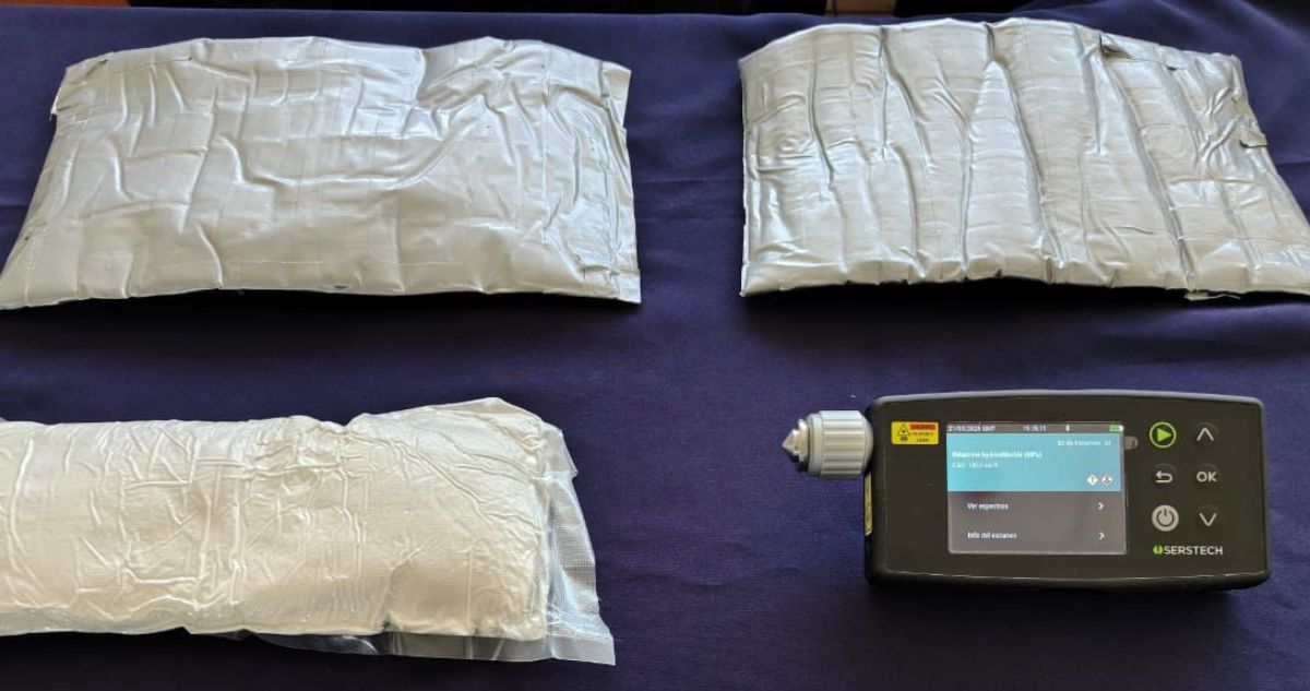 Detienen a ciudadano extranjero con más de 1.600 dosis de ketamina en aeropuerto Chacalluta