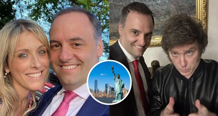 Escándalo en Argentina: Adorni llevó a su esposa en vuelo oficial a EEUU y desata críticas