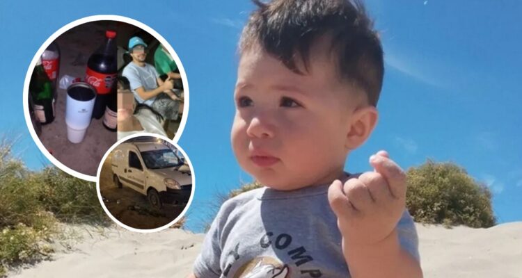 Un argentino manejaba ebrio, volcó y mató a su bebé: está detenido en casa pero sigue haciendo fiestas