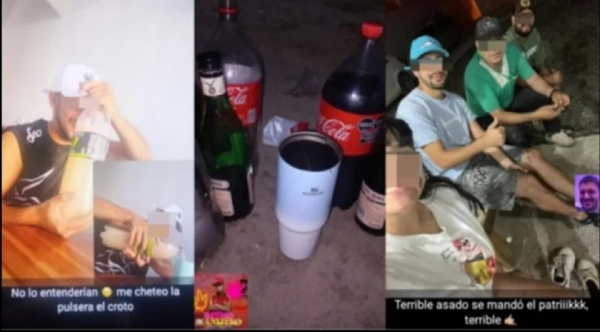 Las imágenes de las fiestas que realiza Leandro Damián Ríos pese a su arresto domiciliario.