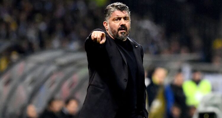 Genaro Gattuso en el Italia Bosnia
