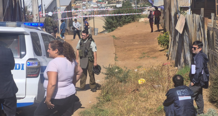 Indagan muerte de hombre que fue baleado en sector Miraflores de Viña del Mar