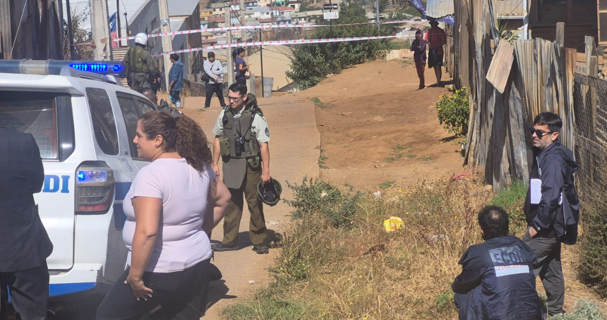 Indagan muerte de hombre que fue baleado en sector Miraflores de Viña del Mar