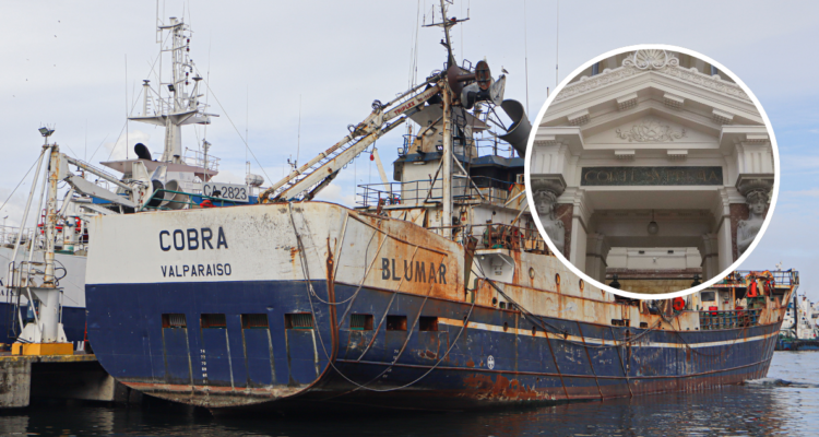 Imputados del buque Cobra acuden a la Corte Suprema por sanción que revocó sus licencias