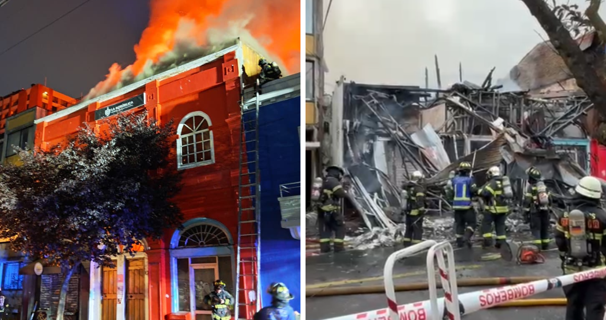 Incendio Concepción