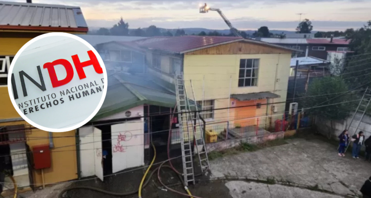 INDH investiga eventual vulneración de derechos tras incendio en escuela Ann Sullivan de Valdivia