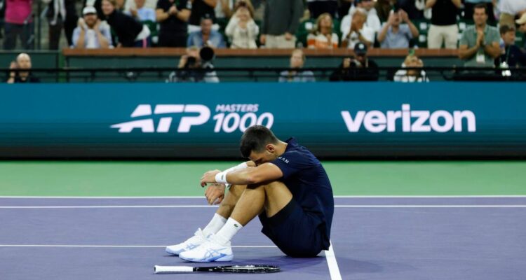 Novak Djokovic eliminado temprano en Indian Wells