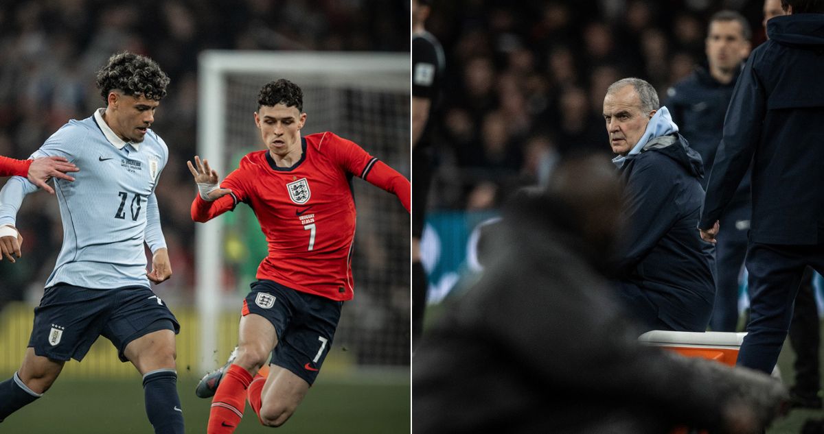 Inglaterra y Uruguay igualaron en amistoso