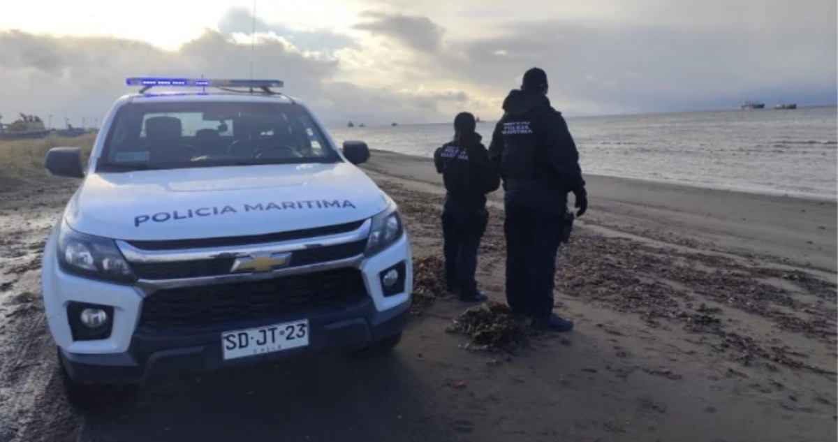 Intensa búsqueda de joven de 19 años que ingresó al Estrecho de Magallanes durante la madrugada