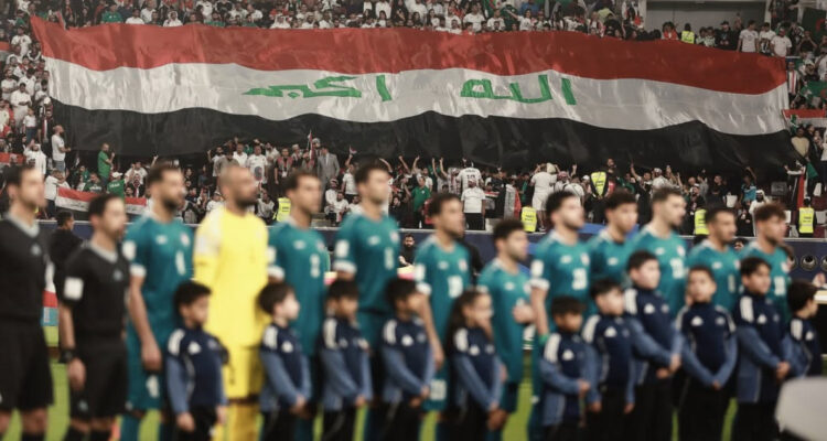 Irak jugando en Clasificatorias Rumbo al Mundial 2026