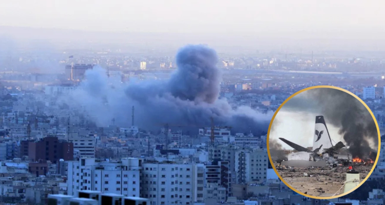 Israel ataca aeropuertos de Irán