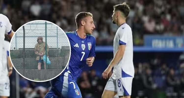 Italia vs Bosnia foto de contexto